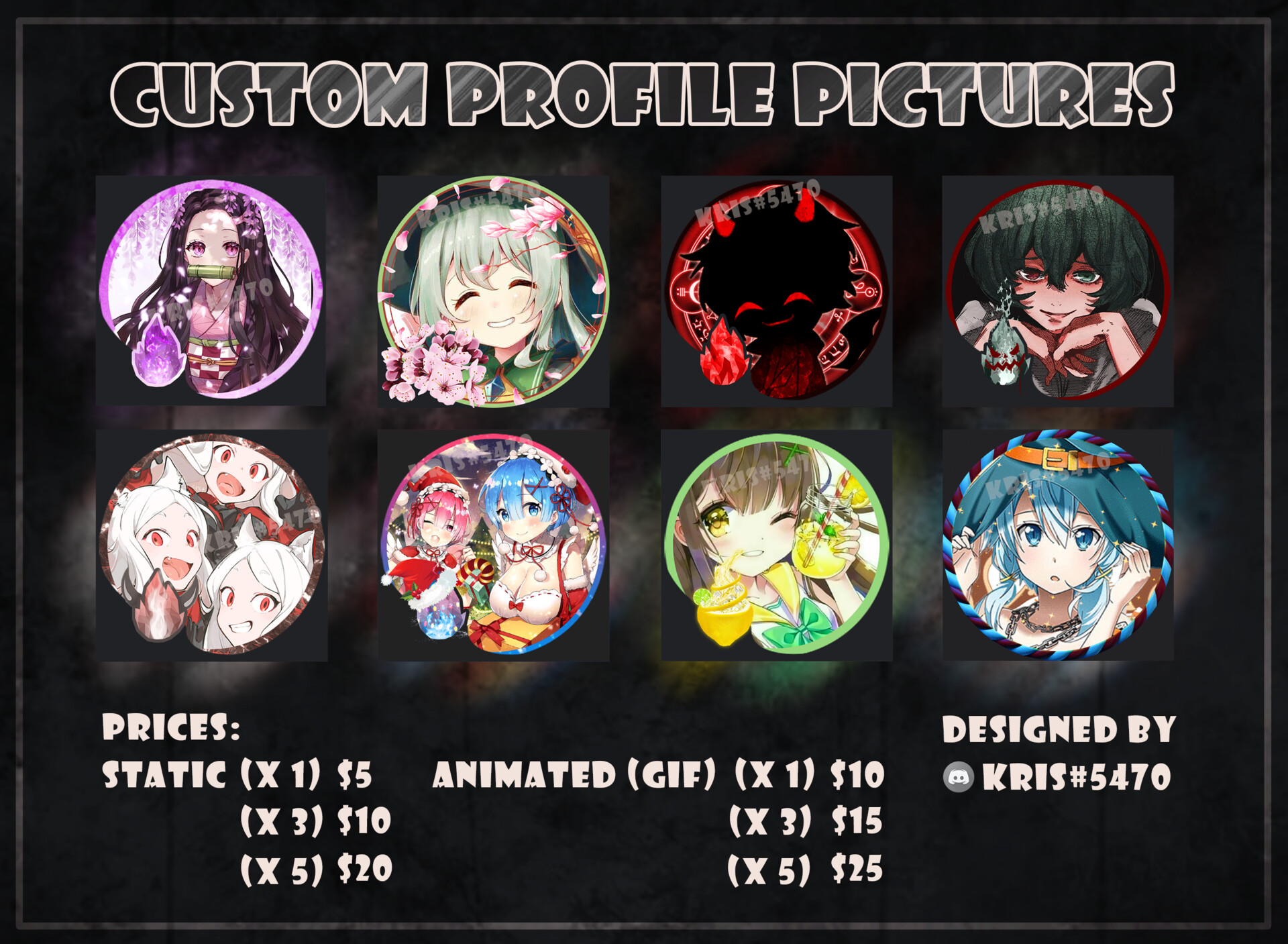 ArtStation - Custom Banners and Profile Pictures for Discord, Sweet Waffles